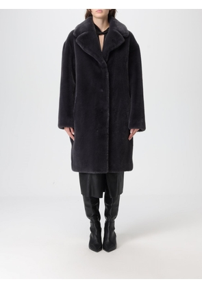 Fur Coat STAND STUDIO Woman color Grey