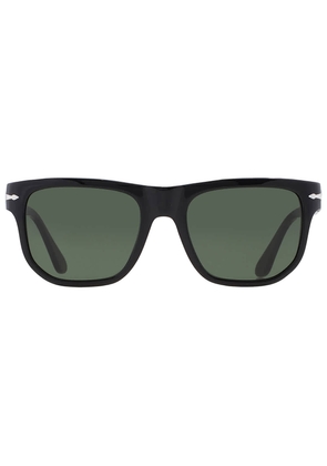 Persol Green Square Unisex Sunglasses PO3306S 95/31 55