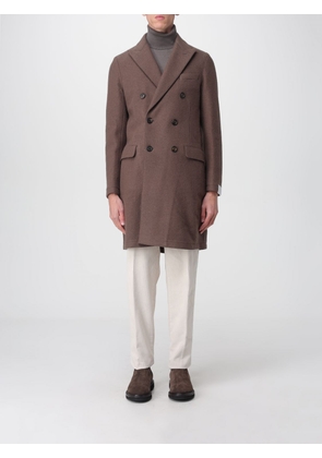 Coat ELEVENTY Men color Brown