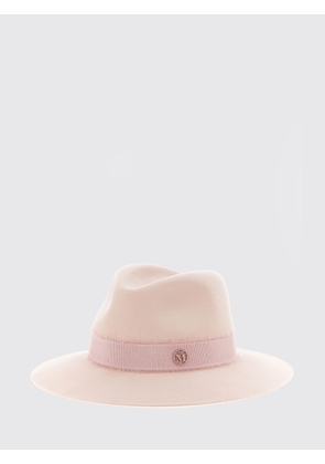 Hat MAISON MICHEL Woman color Pink