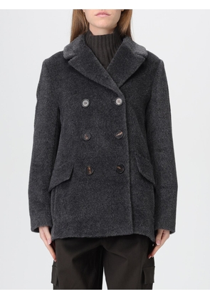 Coat 'S MAX MARA Woman color Grey