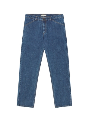 Every Other Thursday 4 Pocket Denim Pants in Mid Wash - Blue. Size 32 (also in 28, 34, 36).