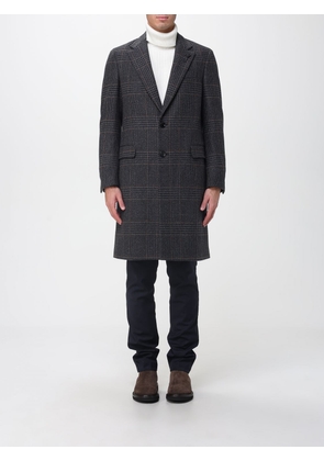 Coat LARDINI Men color Grey