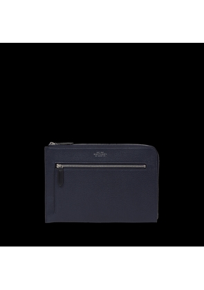 Smythson Flat Travel Organiser Pouch in Ludlow