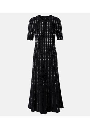 Joseph Ribbed-knit cotton-blend midi dress