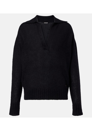 Tom Ford Cashmere and silk polo sweater