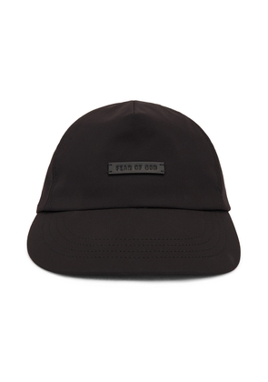 Fear of God Dad Cap in Geri Black - Black. Size S/M (also in ).