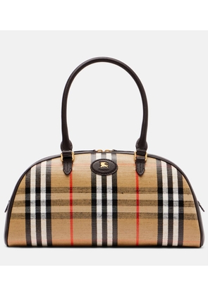 Burberry Highlands coated jacquard tote bag