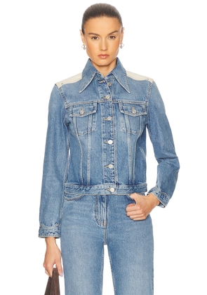 Givenchy Denim Jacket in Denim Blue - Blue. Size 34 (also in 38).