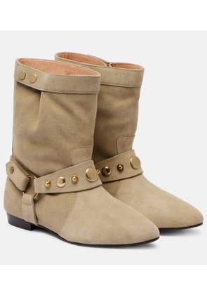 Isabel Marant Stania suede ankle boots