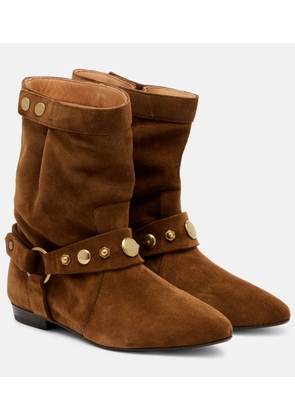 Isabel Marant Stania studded suede ankle boots
