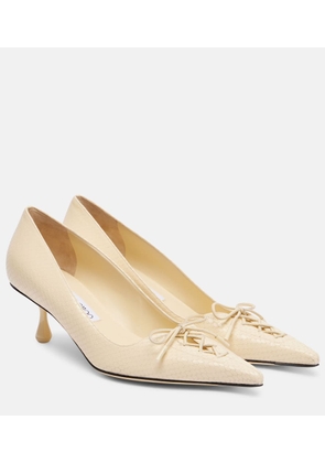 Jimmy Choo Scarlett 50 leather pumps