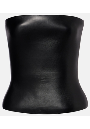 Jean Paul Gaultier Molded leather corset top