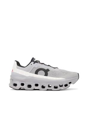 On Cloudmonster Sneakers in Alloy & Silver - Grey. Size 11 (also in 10, 10.5, 11.5, 12, 12.5, 13, 7, 7.5, 8, 8.5, 9, 9.5).