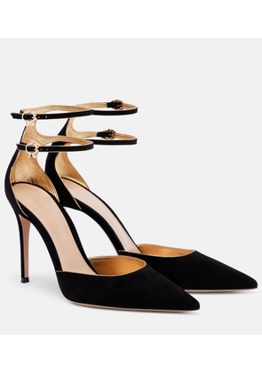 Gianvito Rossi 95 suede pumps
