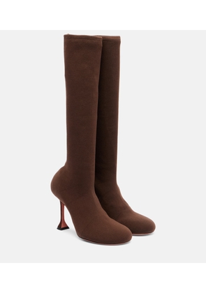 Amina Muaddi Veneda 95 sock boots