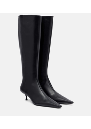 Victoria Beckham Pointy 45 leather knee-high boots