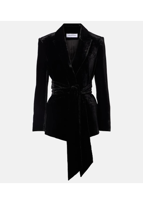 Veronica Beard Issel velvet blazer