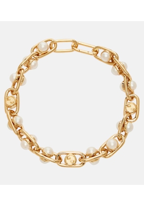 Gucci Interlocking G embellished necklace