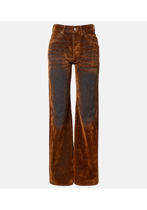 Acne Studios Mid-rise wide-leg jeans