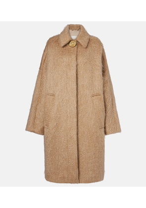 Joseph Alger wool and mohair-blend coat