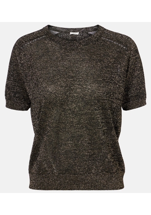 Joseph Lille lame knitted top
