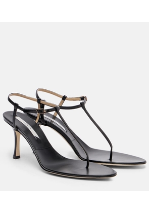 Christen Mono Strap 75 leather thong sandals