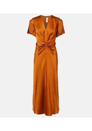 Victoria Beckham Gathered midi dress