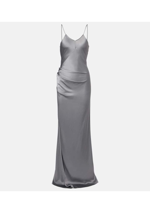 Victoria Beckham Cami satin gown