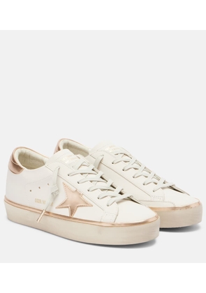 Golden Goose Hi Star leather sneakers