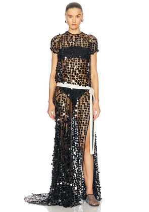 SIEDRES Siljas Dress in Black - Black. Size 36 (also in ).