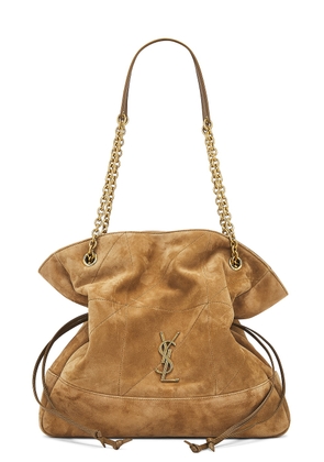 Saint Laurent Jamie 4.3 Shopping Bag in Golden Leaf - Brown. Size all.