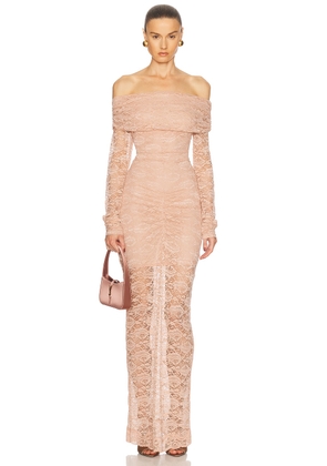 Ronny Kobo Yessenia Dress in Rose - Rose. Size M (also in S, XS).