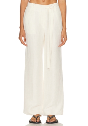 Proenza Schouler Maggi Pant in Ecru - Cream. Size 0 (also in 4).