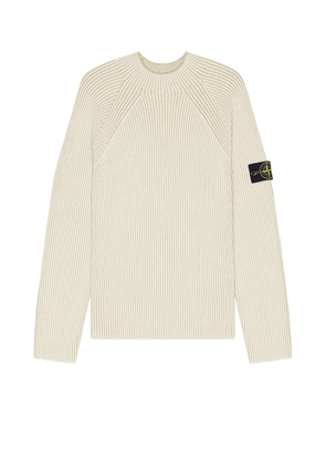 Stone Island Crewneck Sweater in Ivory - Ivory. Size XL/1X (also in ).