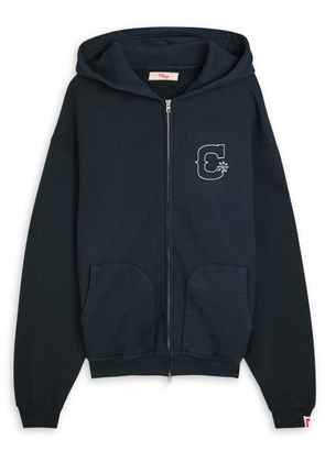 Cherry Los Angeles Logo-embroidered Hooded Cotton Sweatshirt - Black - XL