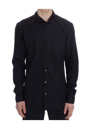 Dolce & Gabbana  Purple Striped Cotton Pajama Lounge Shirt - S