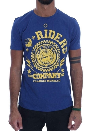 Frankie Morello  Cotton  Crewneck T-Shirt - S