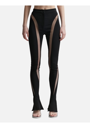 Sheer Black Illusion Pants