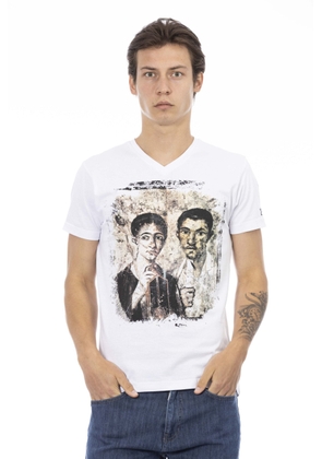 Trussardi Action White Cotton T-Shirt - M