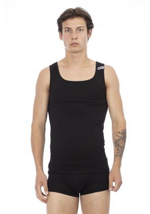 Bikkembergs Black Cotton T-Shirt - XL
