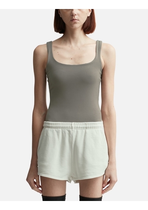 Square Neck Bodysuit (Cotton Spandex)