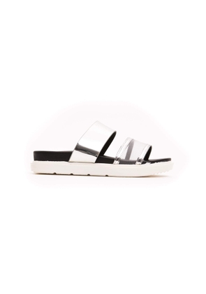 Silver Polyurethane Sandal - EU37/US7