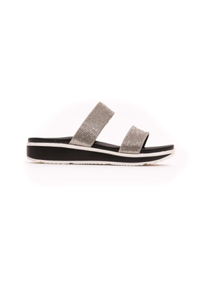 Péché Originel Silver Polyurethane Sandal - EU38/US8