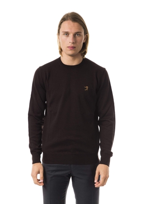 Uominitaliani emboidered  crew neck Sweater - M