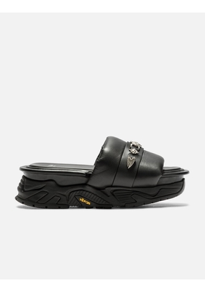 Metal Stud Platform Sandals