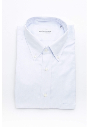 Robert Friedman Light-blue Cotton Shirt - L