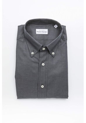 Robert Friedman Green Cotton Shirt - L