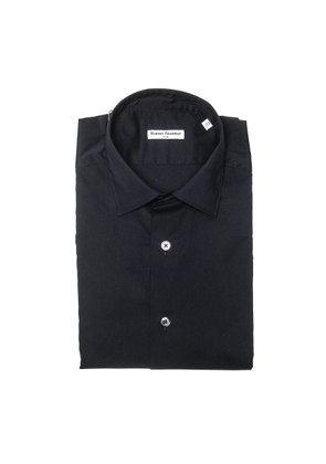 Robert Friedman Black Cotton Shirt - L