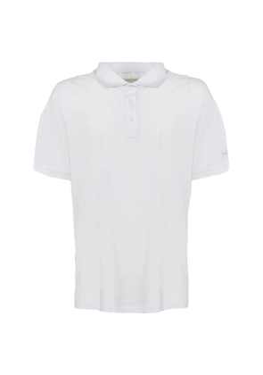 White Cotton Polo Shirt - 3XL